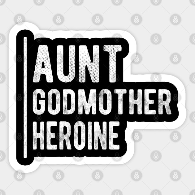 Aunt godmother heroine Sticker by KC Happy Shop